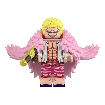 Donquixote Doflamingo Custom One Piece Anime Minifigure