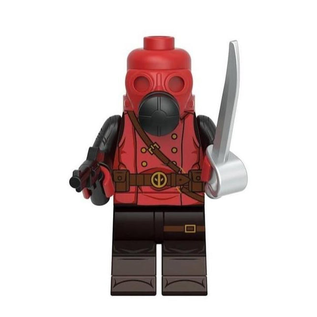 Golden Age Deadpool Custom Marvel Superhero Minifigure