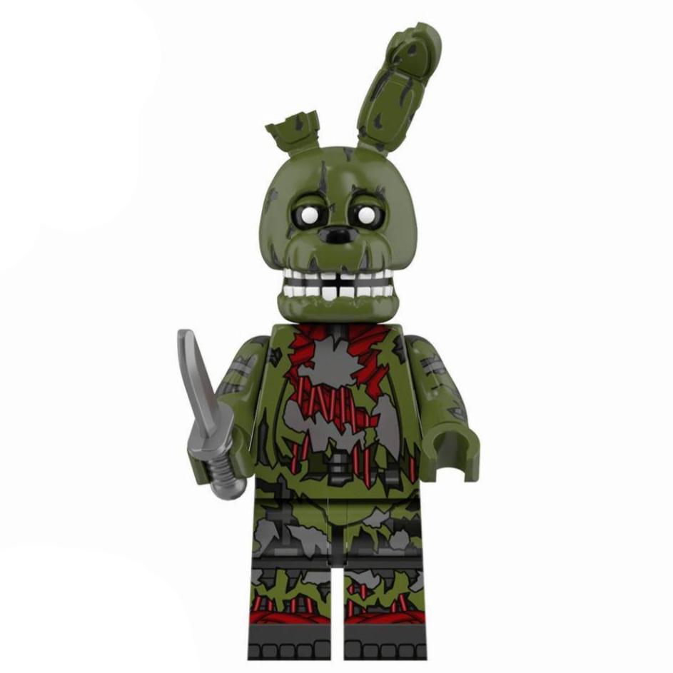 Custom Nights At Freddy's Lego Sets Springtrap From Five