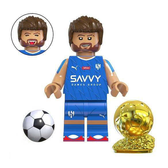 Neymar Jr (Al Hilal) Custom Football Player Minifigure