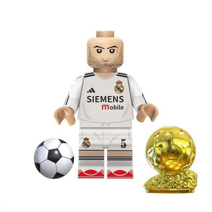 Zinedine Zidane (Real Madrid) Custom Football Legend Minifigure