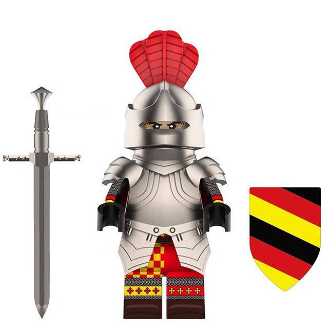 England Noble Knight From Medieval Knight Custom Minifigure