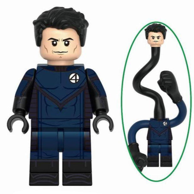 Mr Fantastic (Fantastic Four) Custom Marvel Superhero Minifigure