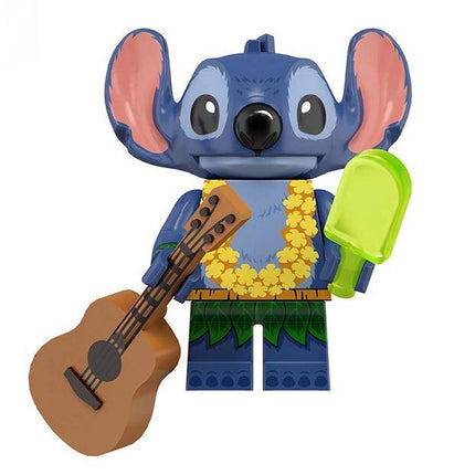 Stitch (lei) Custom Lilo and Stitch Disney Minifigure
