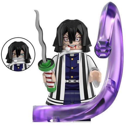 Obanai Iguro From Demon Slayer Custom Anime Minifigure