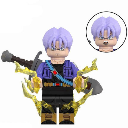 Trunks From Dragon Ball Z Custom Minifigure