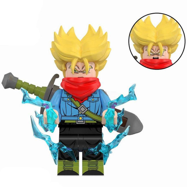 Trunks From Dragon Ball Z Custom Minifigure