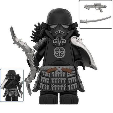 Black Samurai Stormtrooper custom Star Wars Minifigure