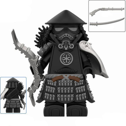Black Samurai Stormtrooper custom Star Wars Minifigure