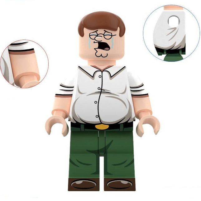 Peter Griffin From Family Guy Custom Minifigure