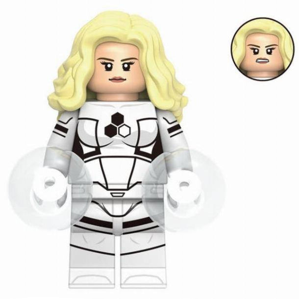 Invisible Woman (Fantastic 4) (Future Foundation) Custom Marvel Superhero Minifigure