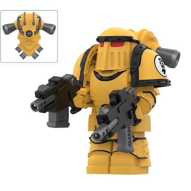 Imperial Fists From Warhammer 40K Minifigure