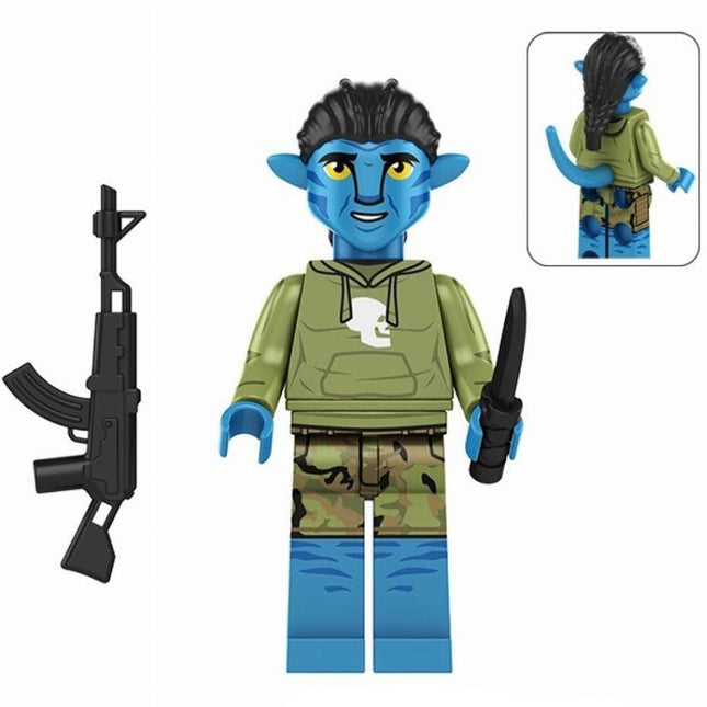Miles Quaritch From Avatar Fire and Ash Custom Minifigure