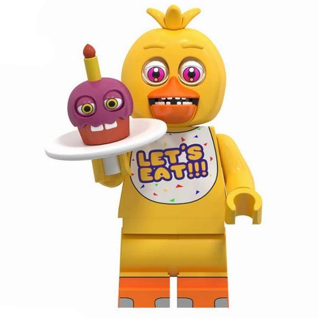 Chica From Five Nights at Freddy's Custom Horror Minifigure