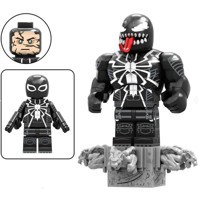Agent Venom Custom Marvel Superhero Minifigure