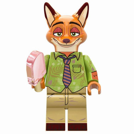 Nick Wilde From Zootopia Disney Custom Minifigure