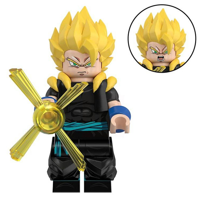 Xeno Gogeta From Dragon Ball Z Custom Minifigure