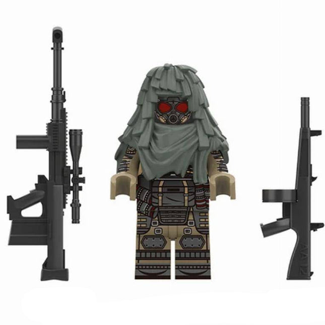 Unknown Warrior Custom PUBG Game for Peace Minifigure