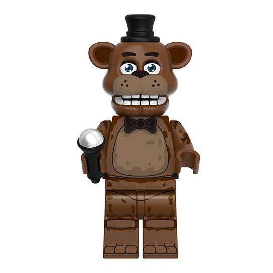 Freddy Fazbear From Five Nights at Freddy's Custom Horror Minifigure