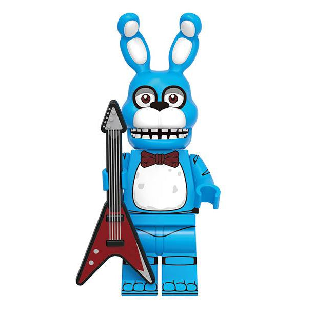 Nightmare Bonnie From Five Nights at Freddy's Custom Horror Minifigure