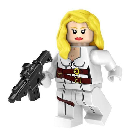 Agent 13 (Sharon Carter) Custom Marvel Superhero Minifigure