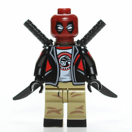 Deadpool Casual Custom Marvel Superhero Minifigure