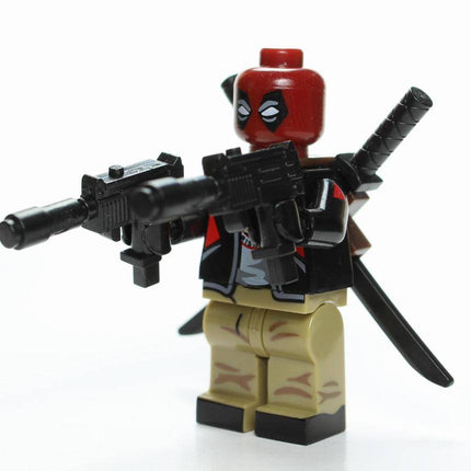 Deadpool Casual Custom Marvel Superhero Minifigure