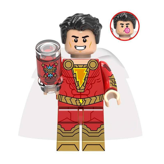 Shazam Captain Marvel DC Comics Superhero Minifigure