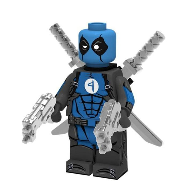 Deadpool (Fantastic Four) Custom Marvel Superhero Minifigure