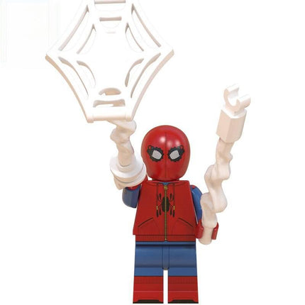 Spider-Man (Home Made Suit) Custom Marvel Superhero Minifigure