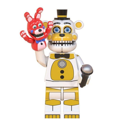 Funtime Golden Freddy from Five Nights at Freddy's Custom Horror Minifigure