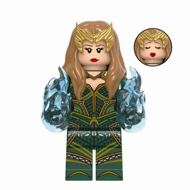 Mera (Aquaman) Custom DC Comics Superhero Minifigure