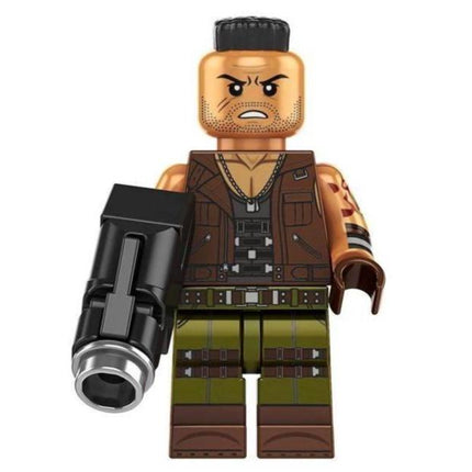 Barret Wallace from Final Fantasy Custom Minifigure