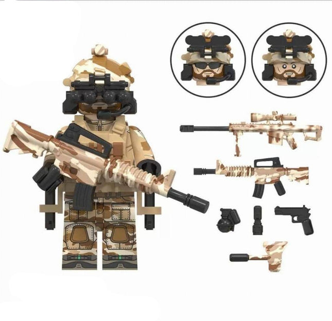 Delta Special Forces Soldier Custom Minifigure