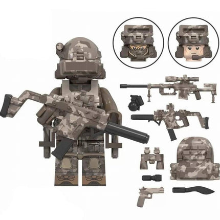 Ukraine Special Operation Forces Soldier Custom Military Minifigure