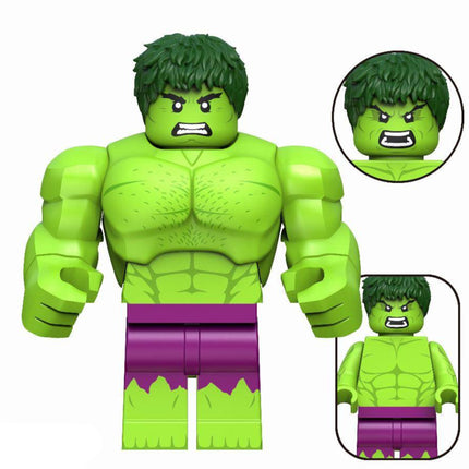 Hulk (Comics) Custom Marvel Superhero Minifigure