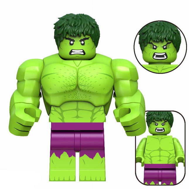Hulk (Comics) Custom Marvel Superhero Minifigure