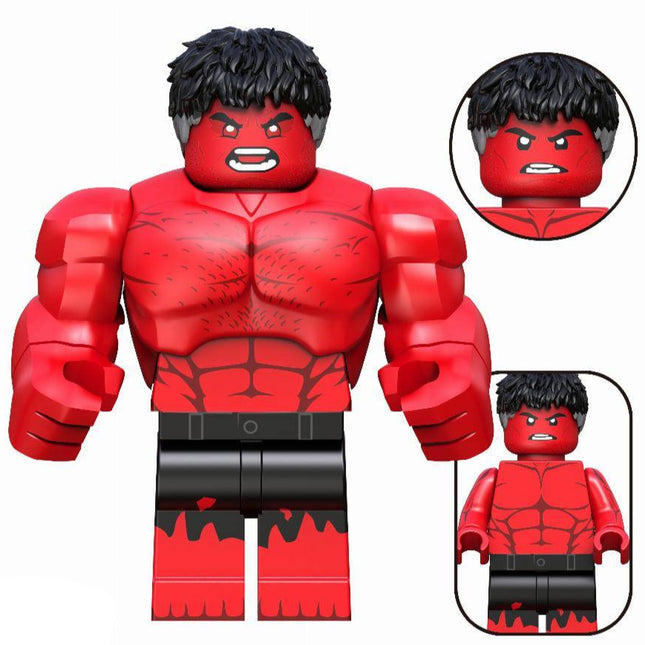 Red Hulk (Brave New World)  Custom Marvel Superhero Minifigure