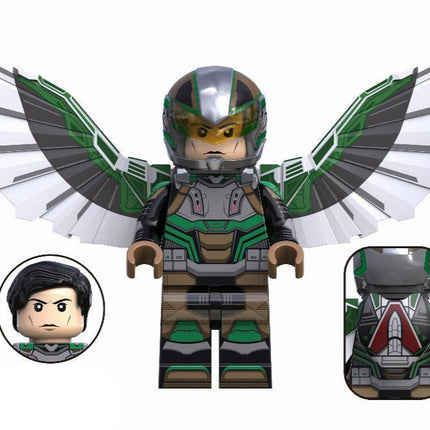 Falcon (Joaquín Torres) Custom Marvel Superhero Minifigure