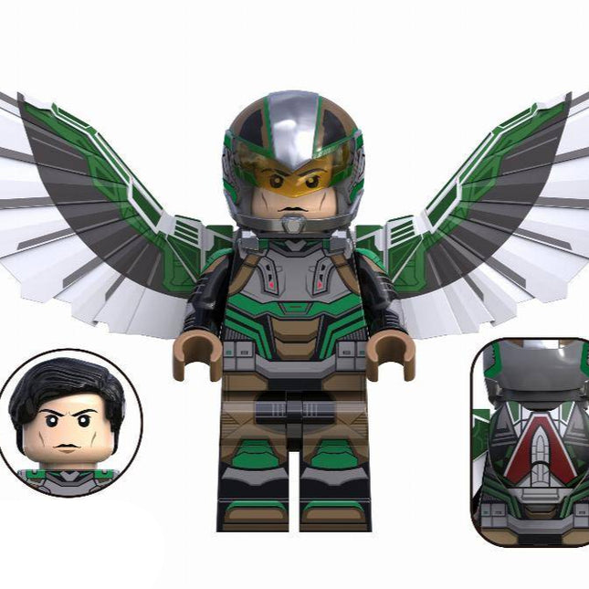 Falcon (Joaquín Torres) Custom Marvel Superhero Minifigure