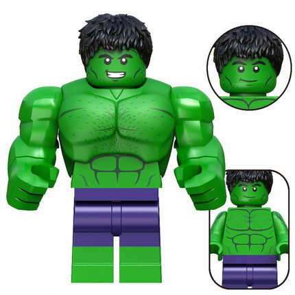 Hulk Custom Marvel Superhero Minifigure