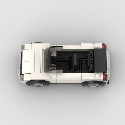 Mini Cooper Convertible Custom Car MOC