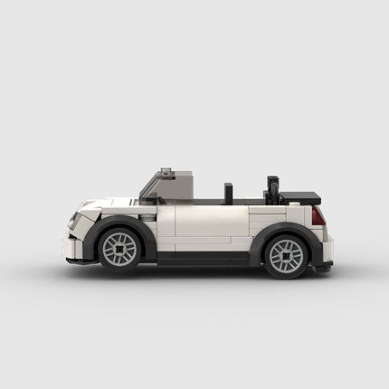 Mini Cooper Convertible Custom Car MOC