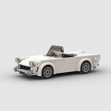 Vintage Convertible Custom Car MOC