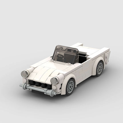 Vintage Convertible Custom Car MOC