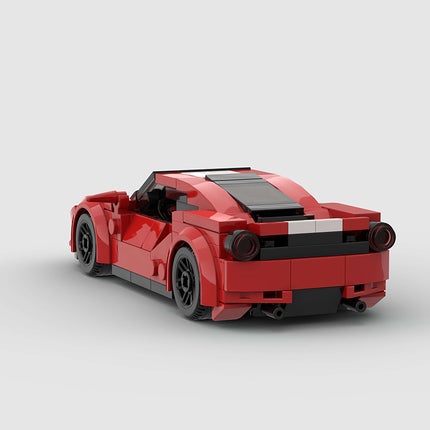 Ferarri 488 Pista Custom Car MOC