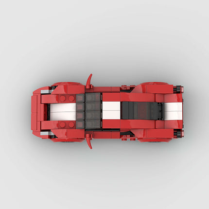 Ferarri 488 Pista Custom Car MOC