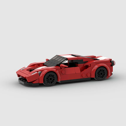 Ferarri 488 Pista Custom Car MOC