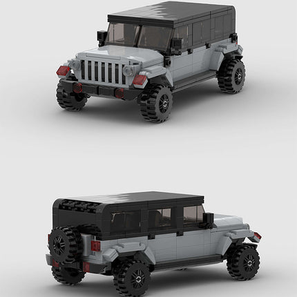 Jeep Wrangler Custom Car MOC