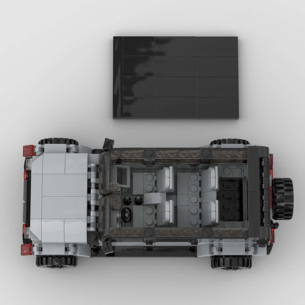 Jeep Wrangler Custom Car MOC